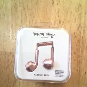 Happy plugs headphones mic and remote